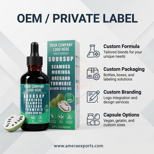 Herbal <b>Blend</b> Liquid with Sea Moss, Moringa & Soursop Extract - Product Image 4