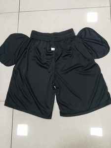 Pantalones Cortos Deportivos de Verano para Hombre, Transpirables, de Secado Rápido, de Lino/Algodón, para Gimnasio, Correr, Fitness, con Bolsillo, Diseño Negro Sólido Informal - Product Image 5