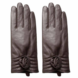 Nouveauté, gants en cuir pour femmes de haute qualité, sur mesure, pour l'hiver, vente d'usine à prix réduit pour les sports - Product Image 1