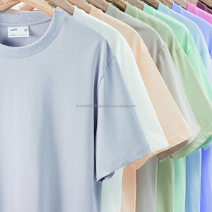 S-4XL เสื้อยืดผู้ชายคุณภาพสูงผ้าคอตตอนปักลายเสื้อโอเวอร์ไซส์สำหรับ240gsm ฤดูร้อนโลโก้ตามสั่ง - Product Image 2