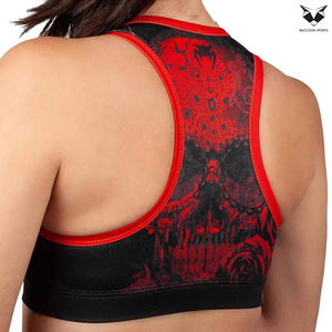 Soutien-gorge de sport sans couture à maintien élevé, vêtements de sport par sublimation, vêtements de fitness pour femmes, tenue de yoga, soutien-gorge de sport respirant et uni - Product Image 5