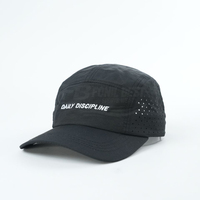 Nouvelles casquettes en toile de nylon à 5 panneaux avec découpe laser, logo brodé 3D, décontractées, pour l'hiver, l'extérieur, la course à pied, le sport, service OEM personnalisé