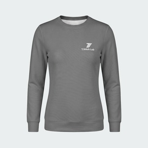 Sudadera de cuello redondo para mujer, holgada, de manga larga, deportiva, para actividades al aire libre, fitness y yoga. - Product Image 3