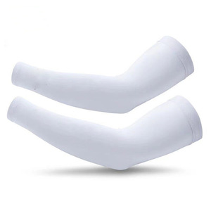 Manchons de sport d'été avec protection solaire pour hommes et femmes, couvre-mains élastiques sans couture pour la course et le cyclisme - Product Image 1
