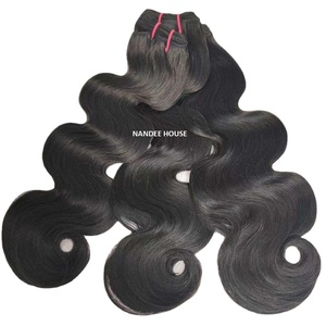 Extensions de Cheveux Humains Vierges Remy Naturels à Double Trame Frontal Ondulé de 20 Pouces, Styles Afro à Prix d'Usine - Product Image 1