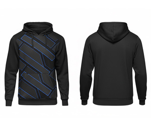 Hoodie personnalisé à sublimation – Mode streetwear – Hoodie personnalisé pour équipe – Veste à capuche pour hommes, femmes et jeunes – Vêtements de sport - Product Image 5