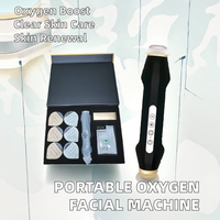 Máquina Facial Portátil Inalámbrica de Oxígeno con Burbujas de CO2, Dispositivo de Rejuvenecimiento de la Piel de Mano para una Limpieza Profunda y Blanqueamiento