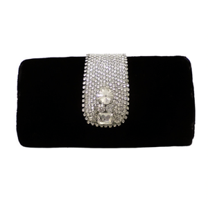 Handcrafted Indian Luxury Casual Daily Fashion Accessory Colorful Glass <b>Beaded</b> Baguette Handle Bag Durable <b>Crystal</b> Art Accessory - Product Image 2