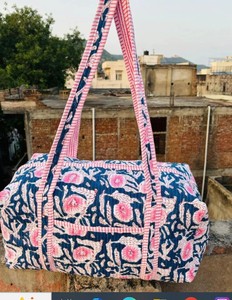 กระเป๋าเดินทางแบบถือ Monogram Weekender ขนาดใหญ่ กระเป๋าสะพายเดินทางส่วนตัว กระเป๋าใส่ของสำหรับค้างคืน ทำด้วยมือ กระเป๋าออกกำลังกายสำหรับผู้หญิง - Product Image 2