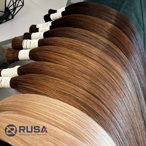 Cabello Vietnamita al por Mayor, Liso, Color Marrón, Textura y Longitud Personalizables, de 10 a 34 Pulgadas, Alta Calidad de Fábrica - Product Image 3