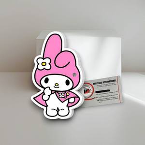 Nuevas Placas Magnéticas de Acrílico con Diseño de Hello Kitty y Flores para Extensiones de Pestañas, Marca Privada Twizer, con Forma de Corazón y Diamante - Product Image 2