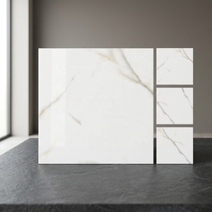 Carreaux de sol en céramique de porcelaine antidérapants pour salle de bain 60x60cm à prix abordable, 600x600mm, d'Inde, avec coupe-carreaux en porcelaine - Product Image 3