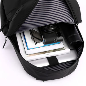 Minimalist Nylon <b>Laptop</b> <b>Backpack</b> 20-39L Water Resistant Unisex Softback with Shoulder Straps Zipper Closure - Product Image 6