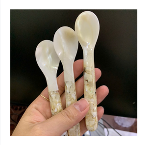 Cuchara de Nácar Natural Hecha a Mano, Utensilio Decorativo de Concha para Cocina, para Distribución Mayorista en el Mercado Minorista Global Ahora - Product Image 1