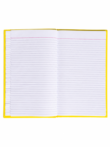 Hawamahal Libreta de Registro Rayada de Tapa Dura Laminada 18x30cm |   Papel de 60 GSM |   Cuaderno de Encuadernación Resistente para la Escuela, Oficina y Escritura Diaria - Product Image 3