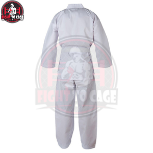 Uniforme de BJJ imprimé en polycoton léger de haute qualité, coutures renforcées, taille personnalisée, logo sur le devant, unisexe, adultes - Product Image 3