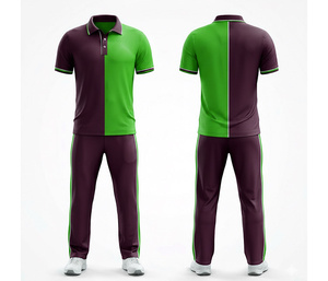 Conjunto de Uniforme de Cricket con Opciones de Diseño de Sublimación Ilimitadas |   Uniforme de Cricket para Hombres, Mujeres y Jóvenes, Camiseta Polo y Pantalones, Conjunto Completo para Equipo - Product Image 2