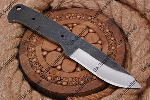Cuchillo de caza y camping de hoja fija de acero al carbono pulido hecho a mano, personalizable ODM/OEM/OBM, DIY - Product Image 3