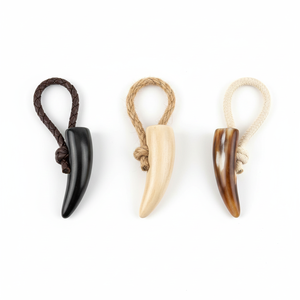 Handmade Eco-Friendly Buffalo Horn <b>Toggle</b> Buttons Natural Shape Polished Vintage Classic Animal Theme Home Decoration Crafted - Product Image 1