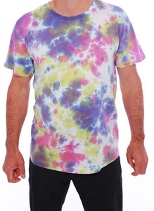 100% Cotton Solid Pattern Blank Design Custom Made Men's <b>Tie</b> Dye T-Shirt Verified Manufacturer - Product Image 3