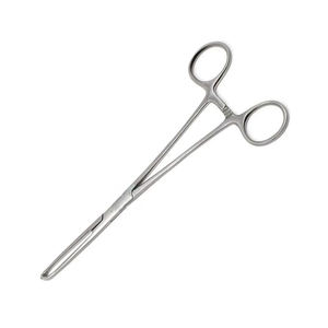 Pinzas de agarre de tejido Allis, 5x4 dientes, 16 cm, acero inoxidable alemán, instrumento quirúrgico manual JS-SI-AF-001, Clase I Quirúrgica - Product Image 4