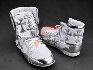 Botas de Boxeo Personalizadas de Alta Calidad Hechas en Fábrica al por Mayor, Botas de Boxeo Profesionales con Estilo Cristiano para Artes Marciales - Product Image 2