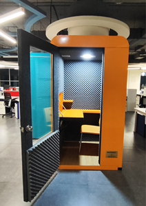 Cabine d'isolation acoustique avancée pour l'enregistrement musical, la diffusion de podcasts, la voix off et la communication professionnelle - Product Image 2