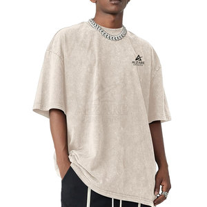 Camisetas Transpirables de Estilo Urbano para Hombre, Camisetas Ligeras con Lavado Ácido, Gran Venta - Product Image 5