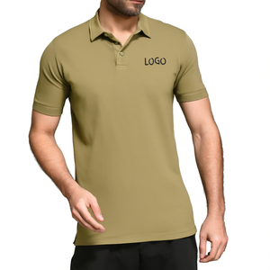 Polo en tricot personnalisé avec logo pour homme, prix de gros abordable, fabricant OEM du Bangladesh, taille 4XL pour le golf - Product Image 3