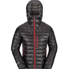Men Outdoor Hiking Custom Ultralight Thin <b>Packable</b> Hooded 900 Fill Goose Feather Down <b>Jacket</b> Winter <b>Jacket</b> - Product Image 2