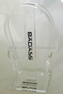 Présentoir de bureau pour écouteurs en acrylique transparent de style différent moderne pour la boutique 3C - Product Image 6