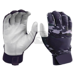 Wholesale Custom Made <b>Baseball</b> Batting <b>Gloves</b> in High Quality Custom Leather Made Comfortable <b>Baseball</b> Batting <b>Glove</b> - Product Image 2