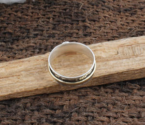 แหวนเงินแท้ 925 ประดับพลอยโกเมนสีแดงธรรมชาติ แบบซ้อนได้ สำหรับงานแต่งงาน ราคาโรงงาน ขายส่ง - Product Image 5