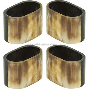 ชุดที่ใส่ผ้าเช็ดปากทรงแตรสไตล์อเมริกัน ดีไซน์หรูหราสำหรับงานเทศกาล ผลิตด้วยมือคุณภาพสูง เป็นมิตรกับสิ่งแวดล้อม เหมาะสำหรับโต๊ะอาหารในร้านอาหาร จำนวน 6 ชิ้น - Product Image 3