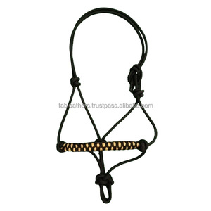 Licol de cheval à selle anglaise réglable plomb Durable PP équipement de pointe de corde personnalisé fort licou d'équitation - Product Image 1