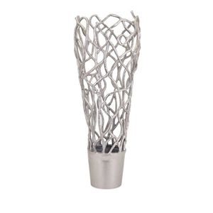 Elegant Aluminum Flower Vase Luxury Polished Finish For Wedding <b>Table</b> Centerpiece And Home Interior Decoration - Product Image 2