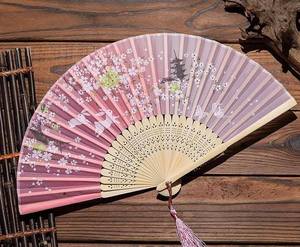 Eco-Friendly Bamboo Folding Fan Wooden Craft Decorative Hand Fan Wholesale - Product Image 1