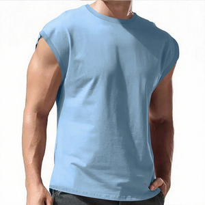 Custom <b>Logo</b> Summer Men's Casual Breathable Sleeveless Tank Top Workout Muscle Quick-Drying Outdoor Fitness - Product Image 6