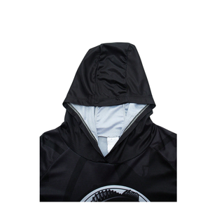 High Quality Sublimated Fishing Hoodie Long Sleeve UPF 50+ UV Protection Moisture Wicking Performance Fishing Jersey Custom - Product Image 4