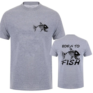 Camiseta de Pesca para Hombre, Transpirable, Ligera, Diseñada para Actividades al Aire Libre, 100% Poliéster Elástico, Protección UPF 50 - Product Image 5