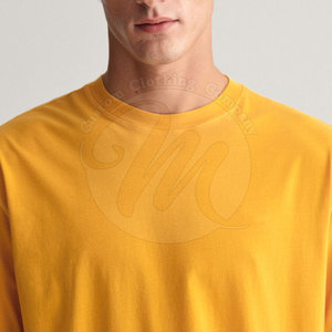 Nouveau design T-shirt à manches courtes effet délavé en coton, prix de gros, fabriqué au Pakistan - Product Image 6