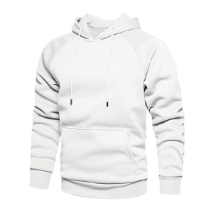 Sweat-shirt à capuche pour homme en coton 100% avec poche, design OEM en gros, tissu polaire, logo personnalisé par sublimation - Product Image 3