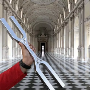 Compre una Diapasón Gigante de Acero Inoxidable con Llave de ADN, Diapasones Terapéuticos ADN - Product Image 1