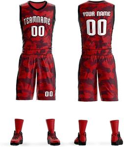 Maillots de basket-ball personnalisés pour hommes, ensemble court, vêtements de sport m3, uniformes d'équipe, avec impression personnalisée, vente en gros, nouvelle collection - Product Image 2