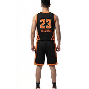 Conjunto de Uniforme de Baloncesto Personalizado de Alta Calidad, Transpirable, de Poliéster, Jersey y Pantalones Cortos que Absorben la Humedad, para Juego en Interiores/Exteriores - Product Image 5