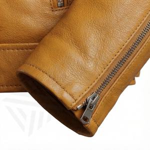 Veste de moto en cuir véritable pour homme de qualité supérieure, nouvelle arrivée, vestes de moto d'hiver, protections amovibles, personnalisables - Product Image 6