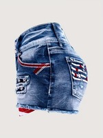 Shorts en jean skinny droits pour femmes, imperméables, design moderne et décontracté, qualité supérieure, mode quotidienne, vêtements OEM