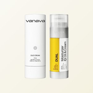 Loción para mujeres VANAVA Cosmetics Dual Moisturizer Oil And Cream 160ml Duo Cream Oil 80ml Cream 80ml - Product Image 1