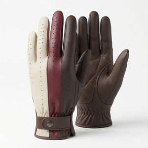 Gants d'équitation durables avec matériau respirant, paume renforcée, mouvements des doigts flexibles et confortables, et maintien sûr. - Product Image 2