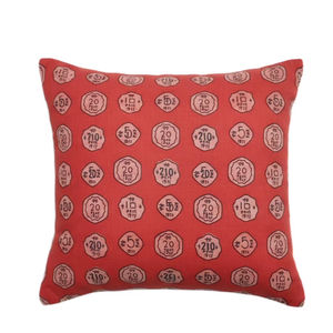 Housse de coussin rectangulaire TheFabira 100% coton, de haute qualité, écologique, lavable, couleur unie, moderne, personnalisable, avec fermeture éclair - Product Image 1